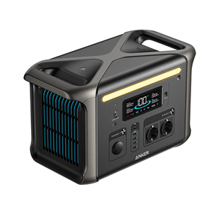 Anker Solix F1500, 1536 Wh, 1800 W, pilkas - Nešiojamas maitinimo šaltinis
