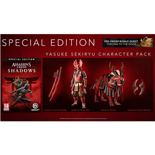 Assassin's Creed: Shadows, Special Edition, PlayStation 5 - Žaidimas