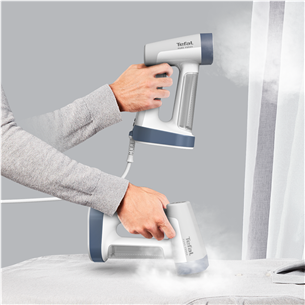 Tefal Pure Force, 2-in-1, 1800 W, baltas/mėlynas - Drabužių garintuvas