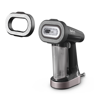 Tefal Pure Force, 3-in-1, 1800 W, juodas/rožinis - Drabužių garintuvas DT8765E0