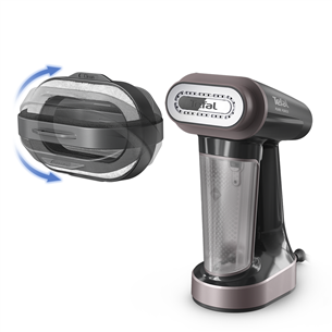 Tefal Pure Force, 3-in-1, 1800 W, juodas/rožinis - Drabužių garintuvas