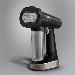 Tefal Pure Force, 3-in-1, 1800 W, juodas/rožinis - Drabužių garintuvas