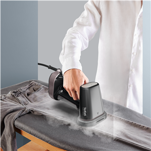 Tefal Pure Force, 3-in-1, 1800 W, juodas/rožinis - Drabužių garintuvas