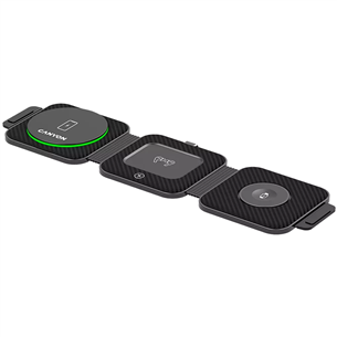 Canyon WS-305 3-in-1, black - Wireless charger CNS-WCS305B