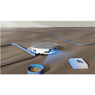 Ecovacs Deebot X8 OMNI, сухая и влажная уборка, белый - Робот-пылесос