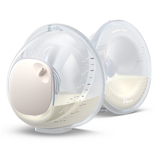 Philips Avent Hands-free, baltas - Dvigubas elektrinis pientraukis