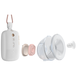 Philips Avent Hands-free, baltas - Dvigubas elektrinis pientraukis