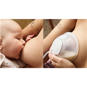 Philips Avent Hands-free, baltas - Dvigubas elektrinis pientraukis