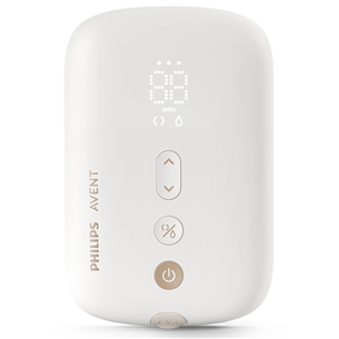 Philips Avent Hands-free, baltas - Dvigubas elektrinis pientraukis