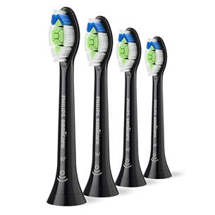 Philips Sonicare Optimal White, 4  шт., черный - Насадки для зубной щетки HX6064/88