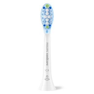 Philips Sonicare Premium Plaque Defence, 2 vnt., balti - Dantų šepetėlių antgaliai