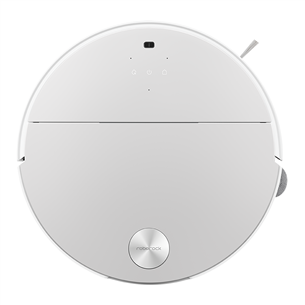 Roborock Saros 10, wet & dry, white - Robot vacuum cleaner