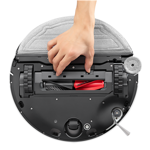 Roborock Saros 10, wet & dry, white - Robot vacuum cleaner