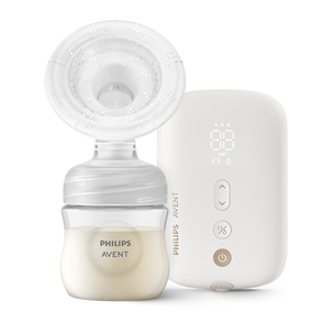 Philips Avent, įkraunamas, baltas – Viengubas elektrinis pientraukis