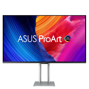 Asus ProArt OLED, 32'', 240 Hz, OLED, silver - Monitor PA32UCDM