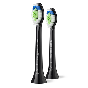Philips Sonicare Optimal White, 2  шт., черный - Насадки для зубной щетки HX6062/88