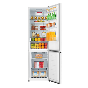 Hisense, NoFrost 336 L, aukštis 201 cm, baltas - Šaldytuvas Prekė - RB435N4BWE