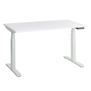 Seisuk Smart, 120 x 75 cm, baltas - Reguliuojamo aukščio stalas SEISUKSMART