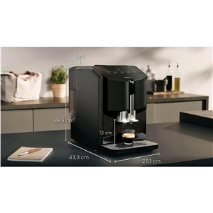 Siemens EQ300, black - Espresso machine