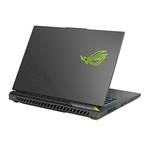 Asus ROG Strix G16, 16'', WQXGA, 240 Гц, Ryzen 9, 16 ГБ, 1 ТБ, RTX 5070 Ti, ENG, зеленый/темно-серый - Ноутбук