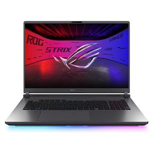 Asus ROG Strix G18, 18'', 2.5K, 240 Hz, Ultra 9, 16 GB, 1 TB, RTX 5080, ENG, pilkas - Nešiojamas kompiuteris G815LW-S9106W