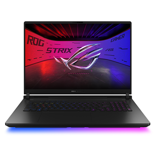 Asus ROG Strix SCAR 18, 2.5K, Mini-LED, 240 Hz, Ultra 9, 32 GB, 2 TB, RTX 5080, ENG, juodas - Nešiojamas kompiuteris G835LW-SA024W