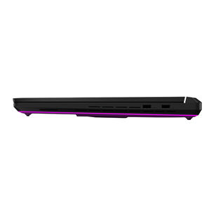 Asus ROG Strix SCAR 18, 2.5K, Mini-LED, 240 Hz, Ultra 9, 64 GB, 2 TB, RTX 5090, ENG, juodas - Nešiojamas kompiuteris