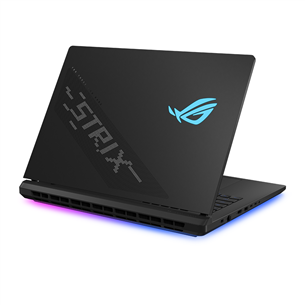 Asus ROG Strix SCAR 18, 2.5K, Mini-LED, 240 Hz, Ultra 9, 64 GB, 2 TB, RTX 5090, ENG, juodas - Nešiojamas kompiuteris