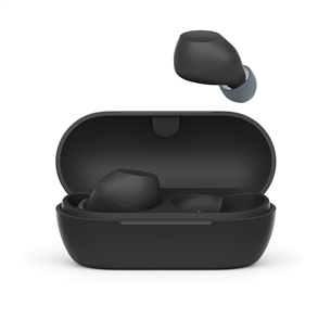 Sony WF-C710N, black - True wireless earphones WFC710NB.CE7