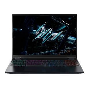 Acer Predator Helios Neo 16S AI, 16'', WUXGA, OLED, 240 Hz, Ultra 9, 32 GB, 1 TB, RTX 5070Ti, ENG, juodas - Nešiojamas kompiuteris NH.QX7EL.001