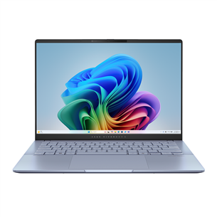 Asus Vivobook S14 OLED, 14'', WUXGA, Ultra 5, 16 GB, 512 GB, Copilot+, ENG, mėlynas - Nešiojamas kompiuteris S5406SA-QD004W