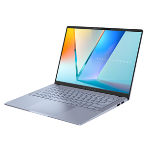 Asus Vivobook S14 OLED, 14'', WUXGA, Ultra 5, 16 GB, 512 GB, Copilot+, ENG, mėlynas - Nešiojamas kompiuteris
