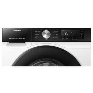 Hisense, 9 kg, gylis 55 cm, 1400 aps./min. - Skalbimo mašina
