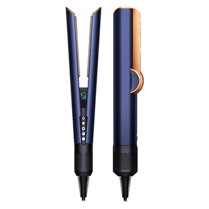 Dyson HT01 Airstrait, mėlynos - Plaukų tiesinimo žnyplės AIRSTRAIT.BLUE