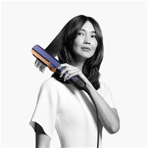 Dyson HT01 Airstrait, mėlynos - Plaukų tiesinimo žnyplės