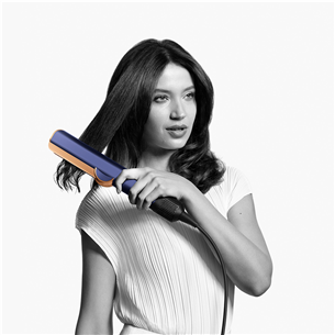 Dyson HT01 Airstrait, mėlynos - Plaukų tiesinimo žnyplės