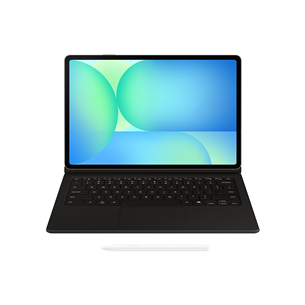 Dėklas su klaviatūra Samsung Book Cover Keyboard, Galaxy Tab S10 FE+, AI Key, juodas EF-DX625UBEGWW