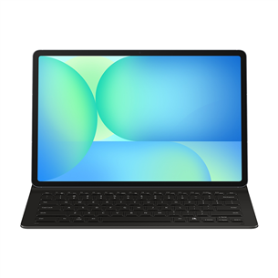 Samsung Book Cover Keyboard Slim, Galaxy Tab S10 FE+, juoda - Klaviatūra-dėklas EF-DX620UBEGWW
