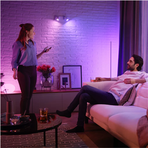 Philips Hue Starter Kit, Smart Spotlights, Dimmer Switch, GU10 3 pc - Smart light kit