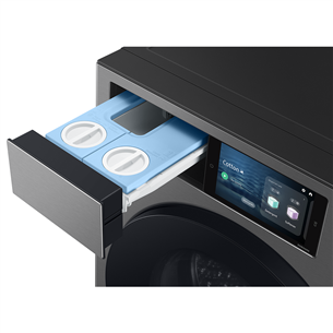 Samsung, 9 kg, gylis 60 cm, 1400 aps./min., sidabro spalvos - Skalbimo mašina