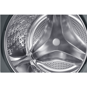Samsung, 9 kg, gylis 60 cm, 1400 aps./min., sidabro spalvos - Skalbimo mašina