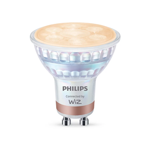Philips Wiz Smart LED Spot, GU10, 3 vnt., baltos - Išmaniosios lemputės 929003772236