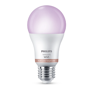 Philips Wiz Full Color Smart LED Bulb, E27, 2 pc, white - LED light 929003601041