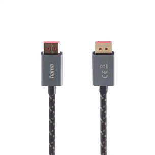 Hama DisplayPort, 8K, 2 m, gray - Cable 00200505