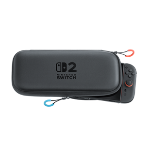 Nintendo Switch 2 Carrying Case & Screen Protector, juodas - Žaidimų konsolės dėklas
