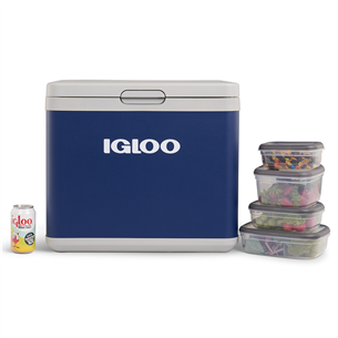 Igloo IH 45, 43 L, AC/DC, 230/12 V, mėlynas - Automobilinis šaldytuvas