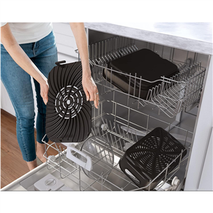 Ninja 6-in-1 MAX, 1760 W, juodas/sidabrinis – Grilis ir karšto oro gruzdintuvė