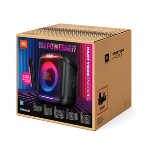 JBL Partybox Encore 2, 100 W, microphone, black - Portable party speaker Item - JBLPBENCORE1MICEP