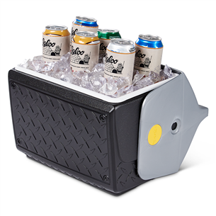 Igloo Playmate The Boss, 14 L, juoda/sidabro spalvos - Šaldymo dėžė