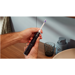 Philips Sonicare Series 6500, juodas - Elektrinis dantų šepetėlis